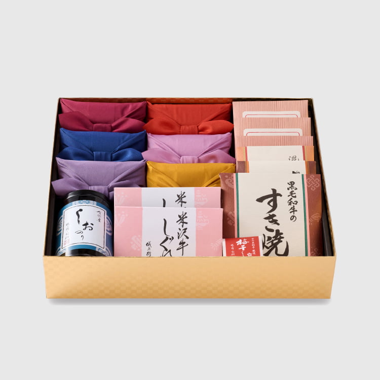 十二単お供詰合せ「高雄」(お米2合×6個・お供)